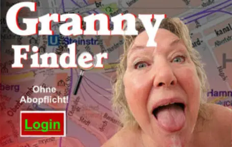 Geile Oma für ein Sextreffen klarmachen