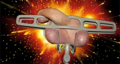 BDSM Folterwerkzeug Penisklammer